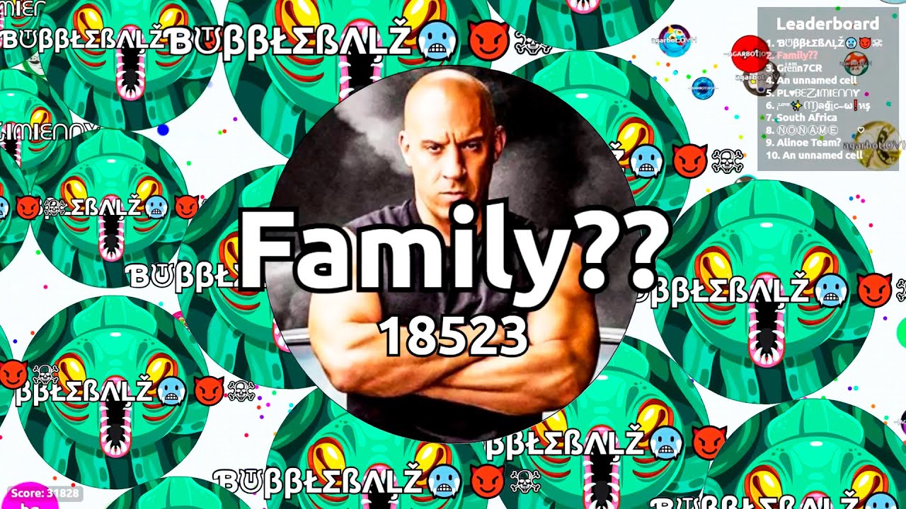 Agar.io Family Meme! Epic Agario Gameplay