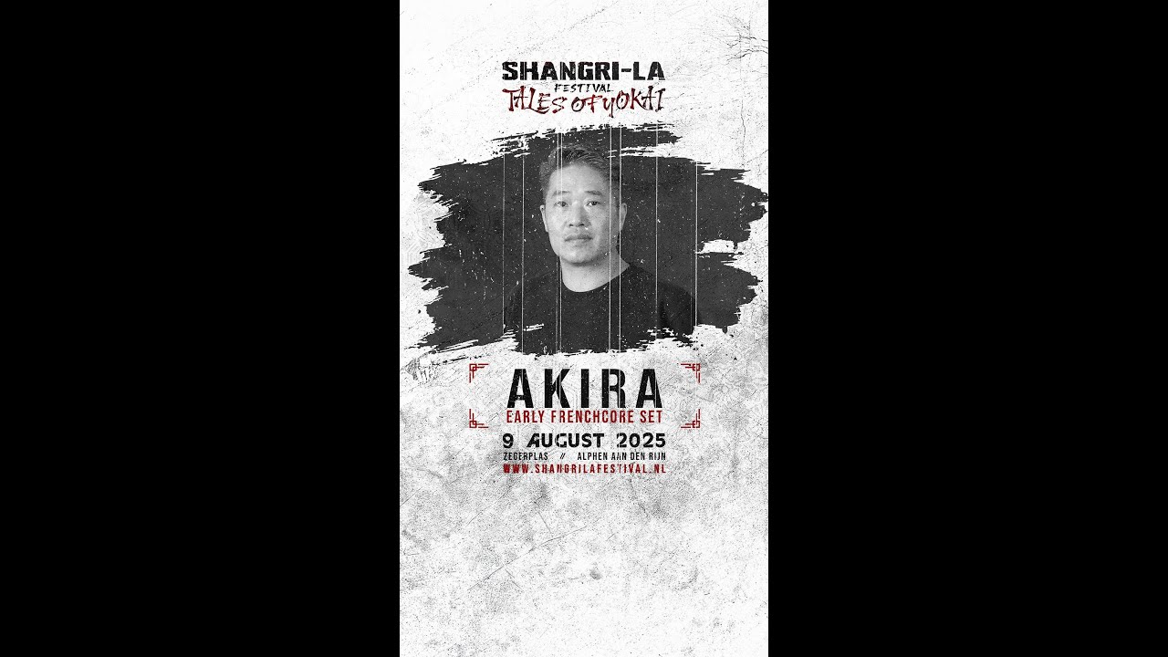 Akira @ Shangri-La festival 2025 ( early frenchcore set ) Tales of Yokai