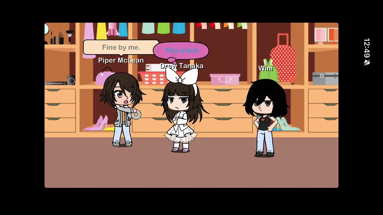 If Piper McLean and Drew Tanaka were in The Hated Child Gacha trope