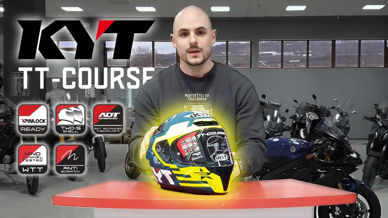Cea mai buna casca entry-level? | KYT TT-Course