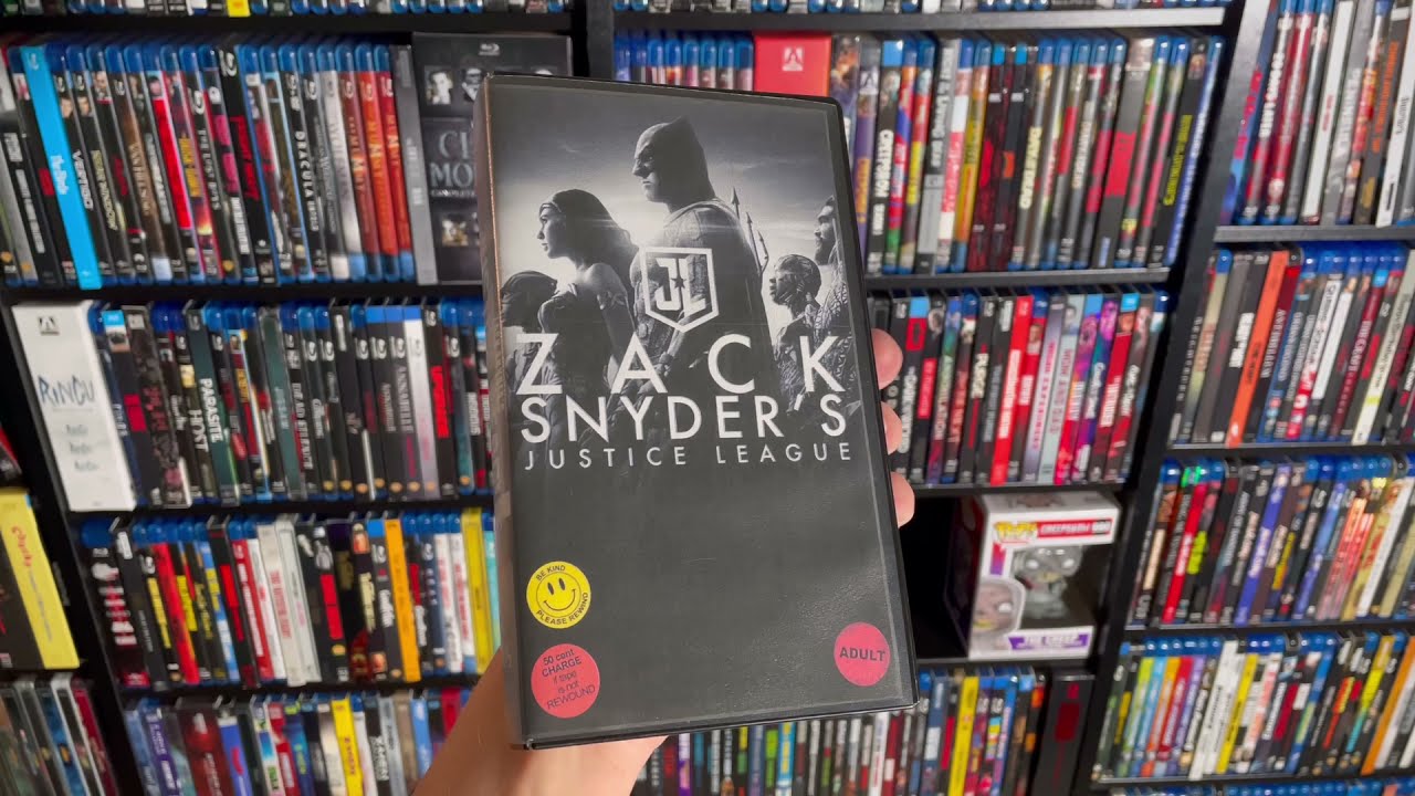 Zack Snyder&rsquo;s Justice League Custom VHS