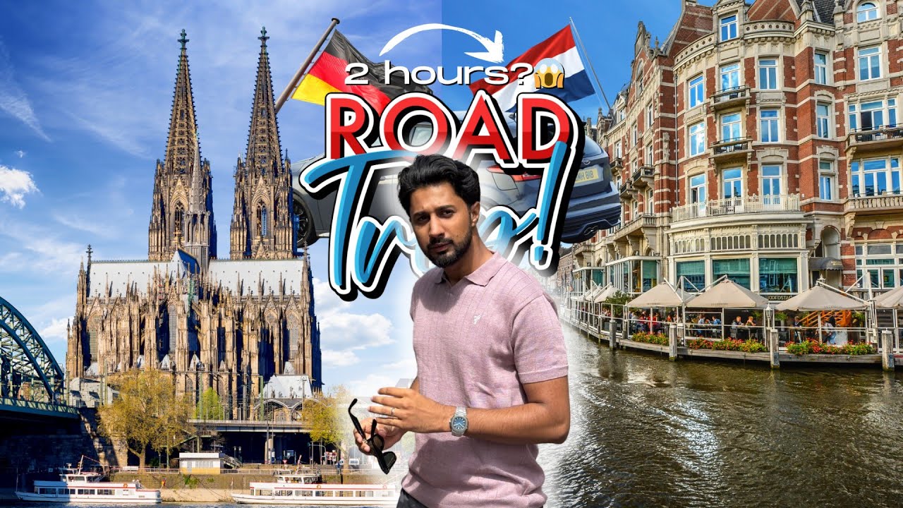 Germany to Amsterdam in just 2 hours 😱 ROAD TRIP!