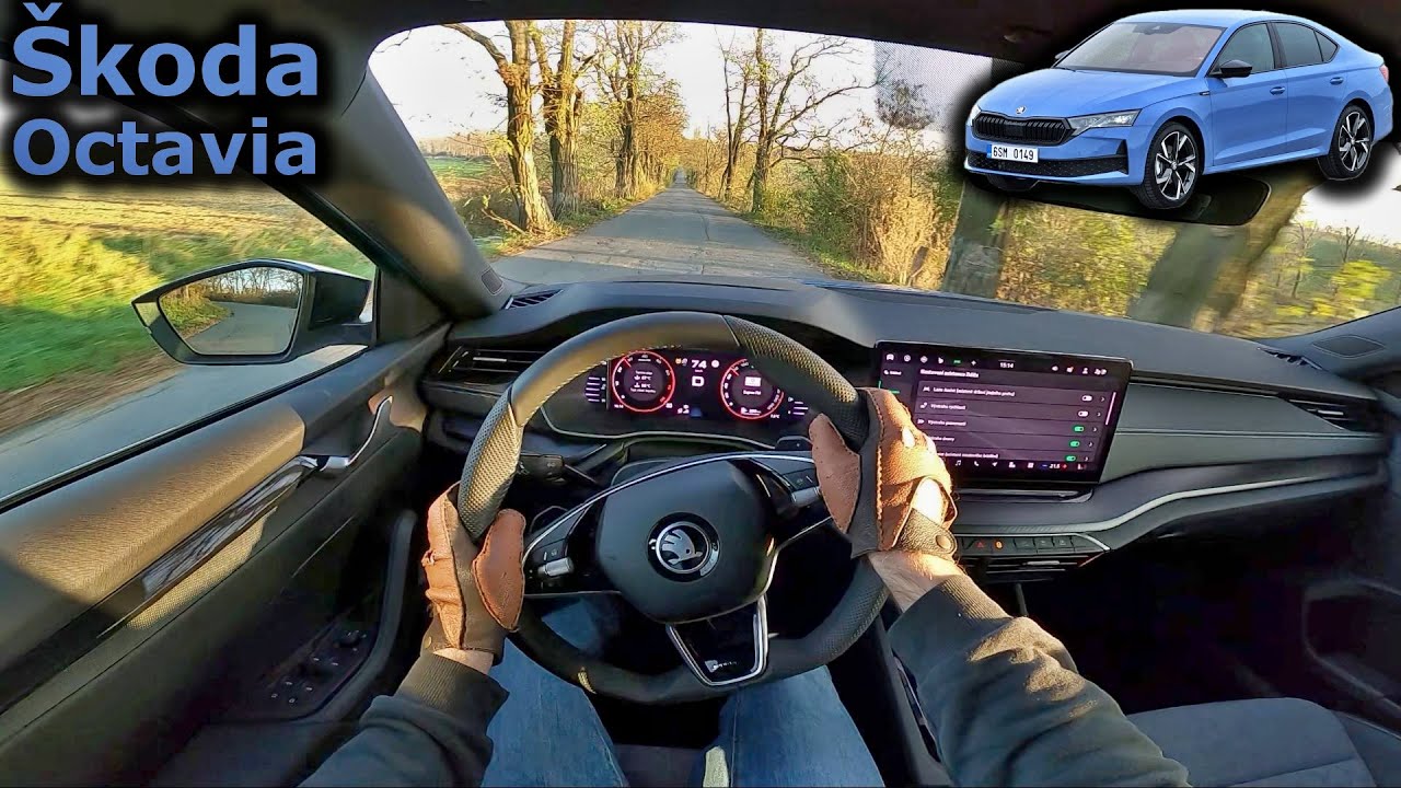 2024 Škoda Octavia 1.5 eTSI 110 kW DSG | facelift | POV driving