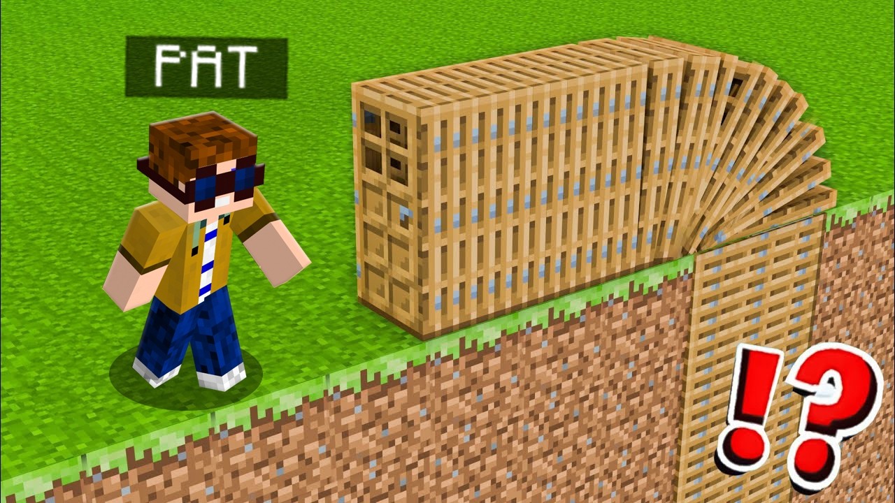 BETRETE NIEMALS die UNTERBODEN TÜR in Minecraft!