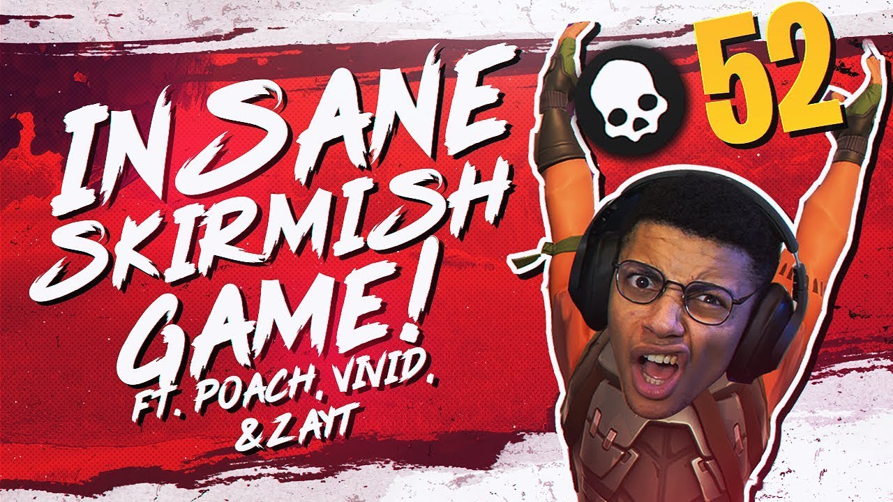 52 KILL SQUAD GAME!! Ft. Vivid, Poach & Zayt (Fortnite Fall Skirmish Trials)