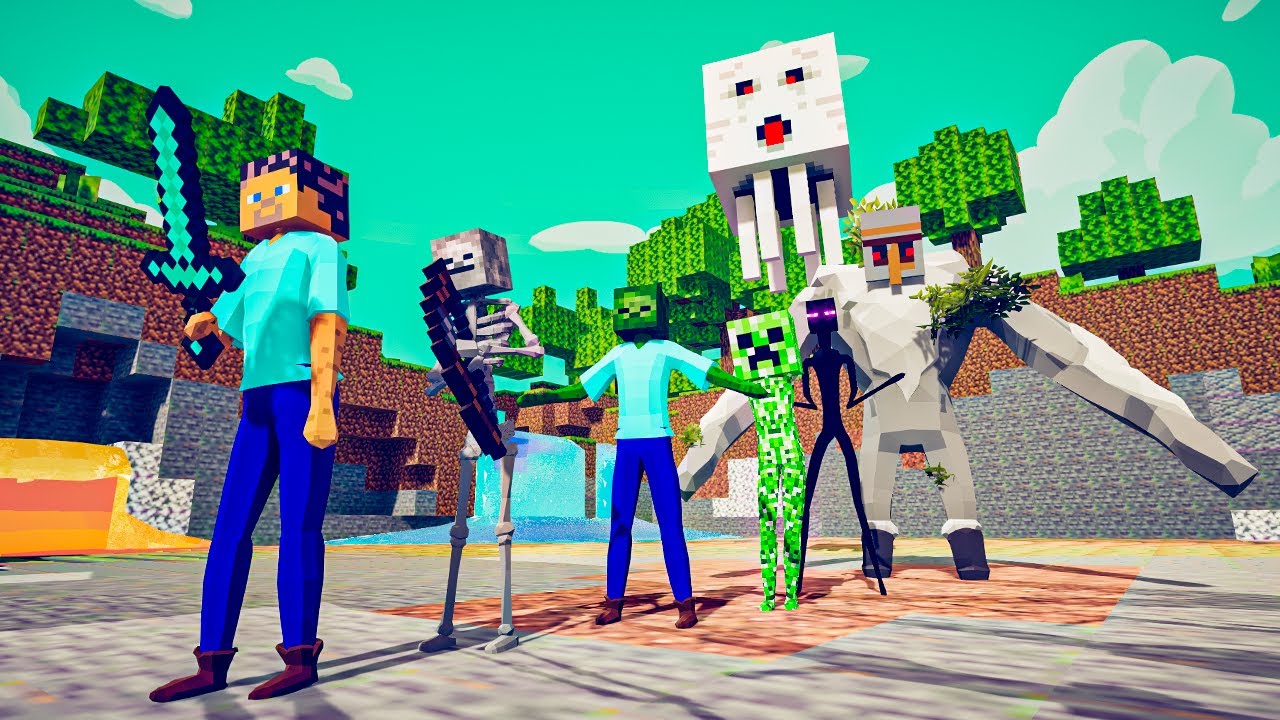 Minecraft Faction vs Every Other Faction - TABS