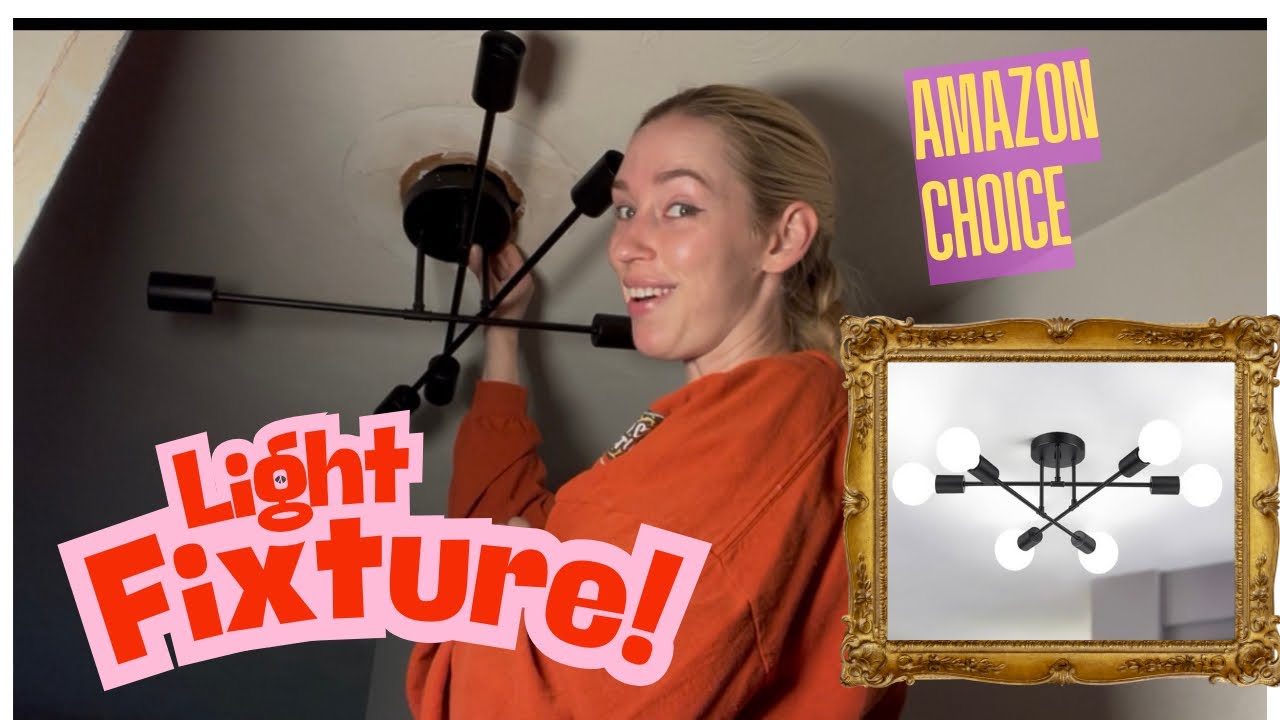 Best Amazon Light Fixture | Amazon Sputnik Chandelier Install