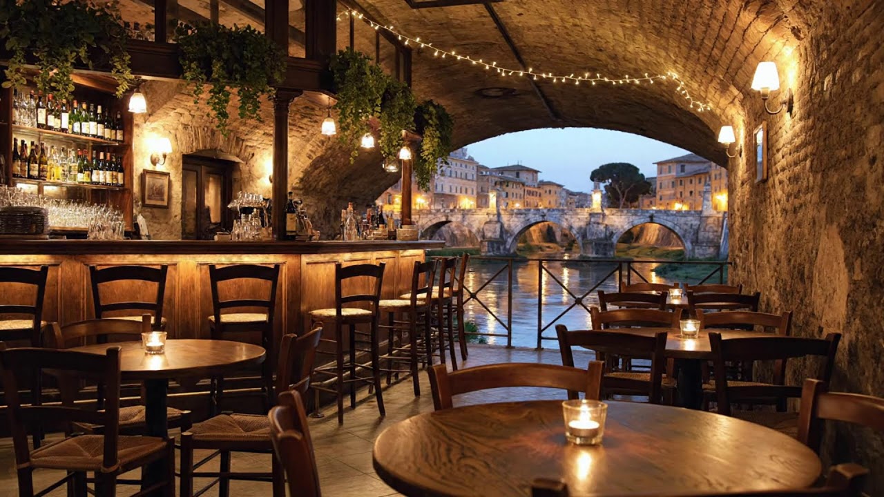 Beautiful Jazz in Snowy Café ❄️ Relaxing Piano Music for Deep Work & Study