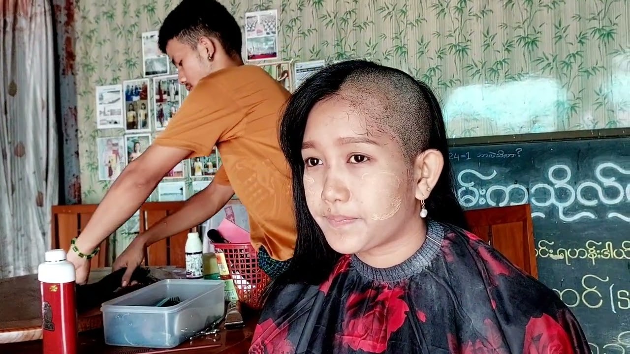 Myanmar Golden hair donation