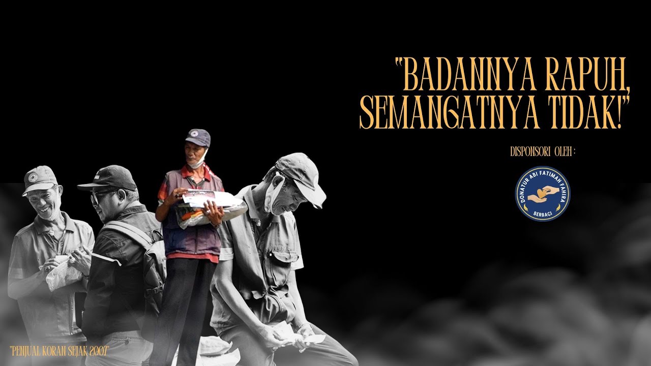 Koran Terakhir Pak Fadril… 61 Tahun Bertahan Demi Keluarga