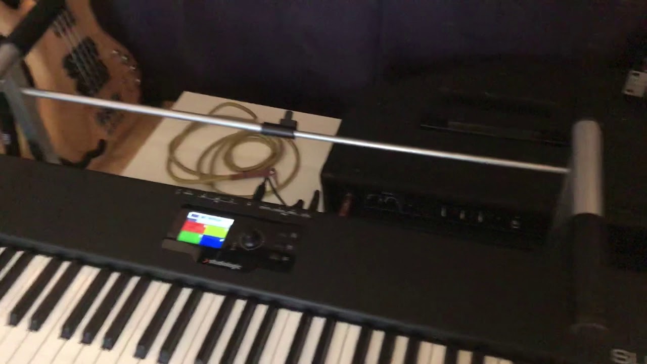 présentation du clavier maitre studio logic sl 88 studio