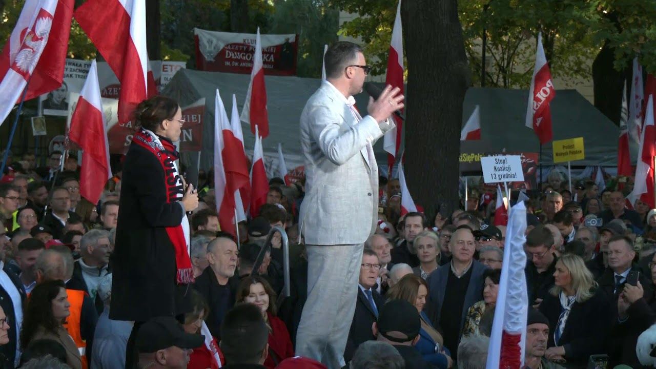 LIVE | Manifestacja w obronie Trybunału Konstytucyjnego i polskich wartości | Prawo i Sprawiedliwość