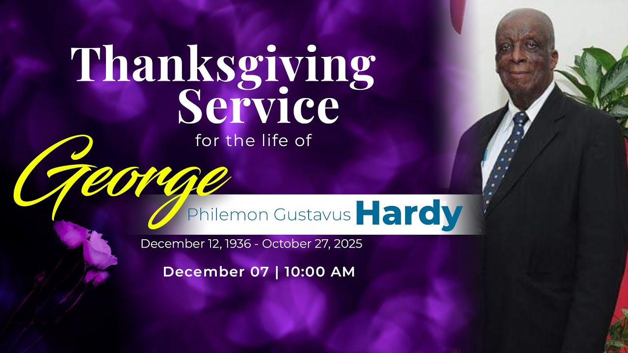Thanksgiving Service for the Life of George Hardy | Dec 07, 2025 | 10:00 AM