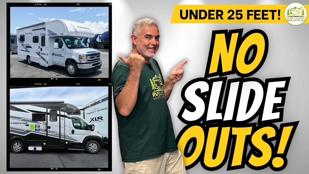 ⚖️ We Compare 2 Small Class C RVs Under 25 Feet with No Slide Outs