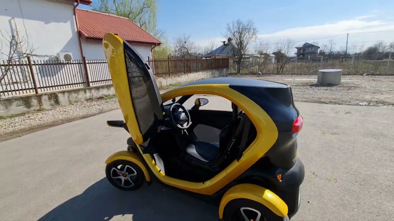 Prezentare Renault Twizy ZE 100% electric