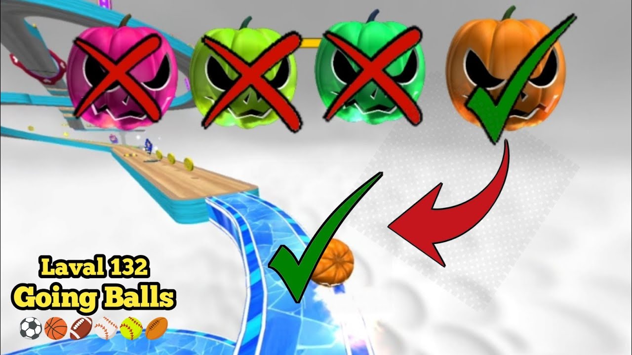 🏈Going Balls ; Super Speed Run Hard Walkthrough | Level 132 || los game || Arbaz Guru Gaming |
