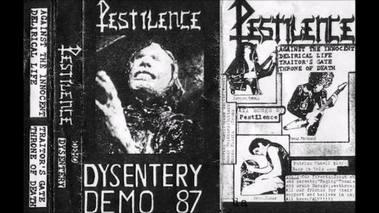 PESTILENCE - Dysentery (Netherlands, 1987, Death Metal)