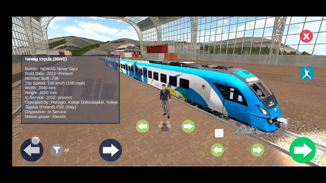 Me playing train simulator 