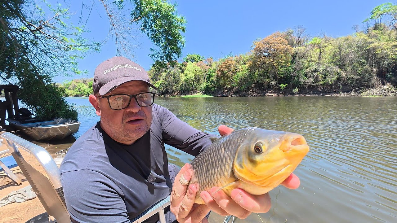Pescaria de piau&ccedil;u no rio Piracicaba , a melhor do ano !!