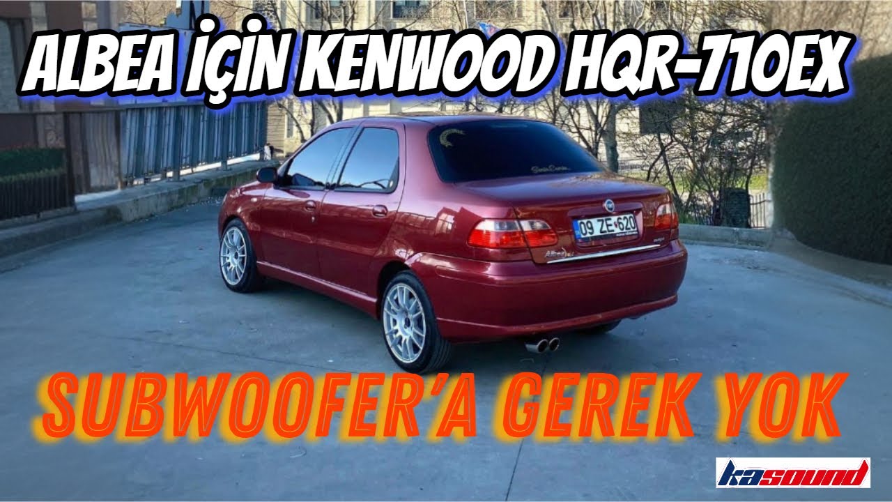 SUBWOOFER OLMADAN OLMAZ ABİ DEDİ..!! ALBEA İÇİN İLK KEZ , ÖZEL SETUP..! #kenwood #sessistemi #fiat