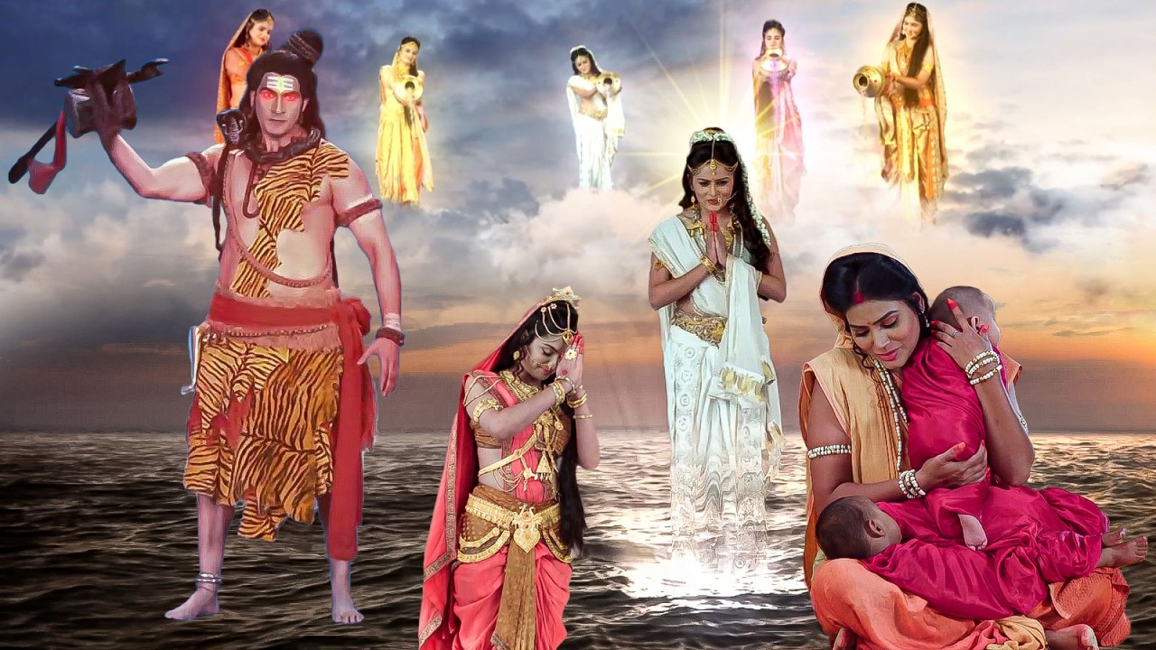 Maha Epiosode: माँ गंगा महाकाल के प्रकोप से कैसे बची | Mata Ki Shakti | #serial #drama