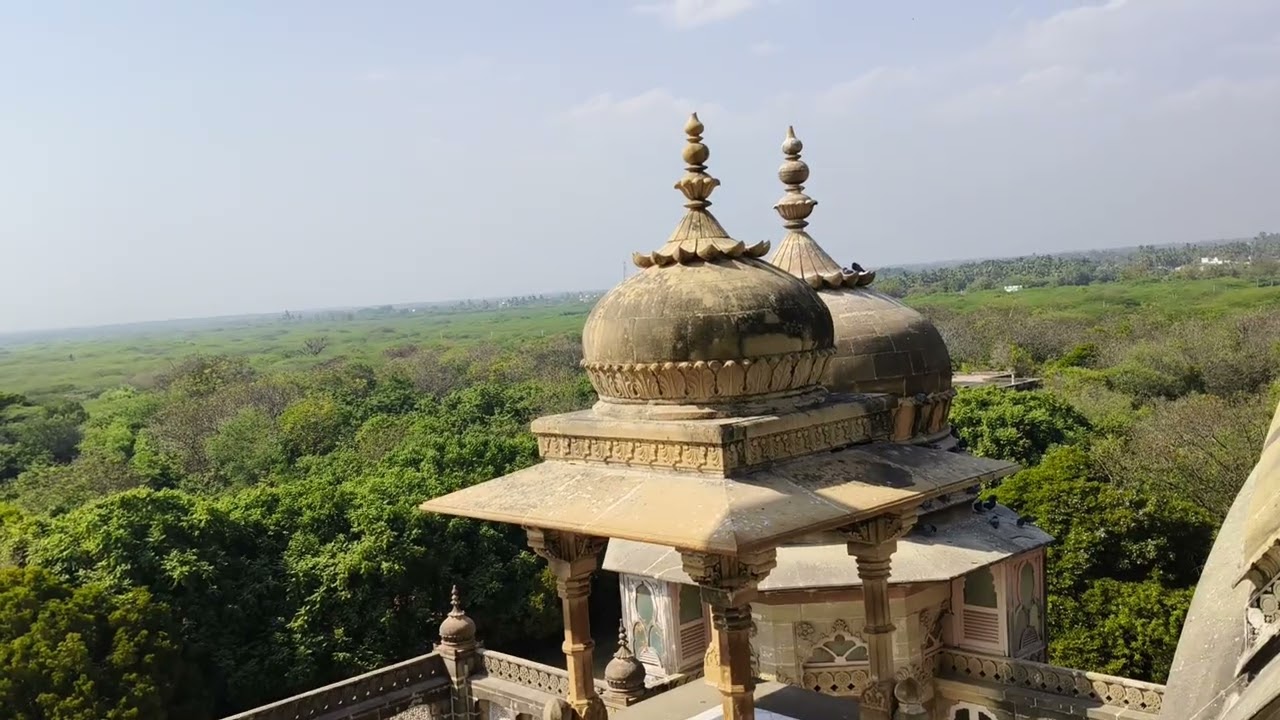 The iconic Vijay Vilas palace in Kutchh, Gujarat 