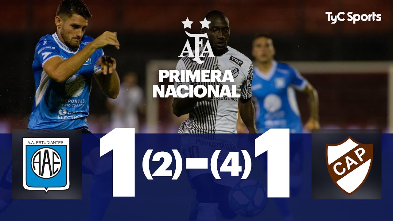 Estudiantes (RC) 1 (2) - (4) 1 Platense | Primera Nacional - Final del reducido