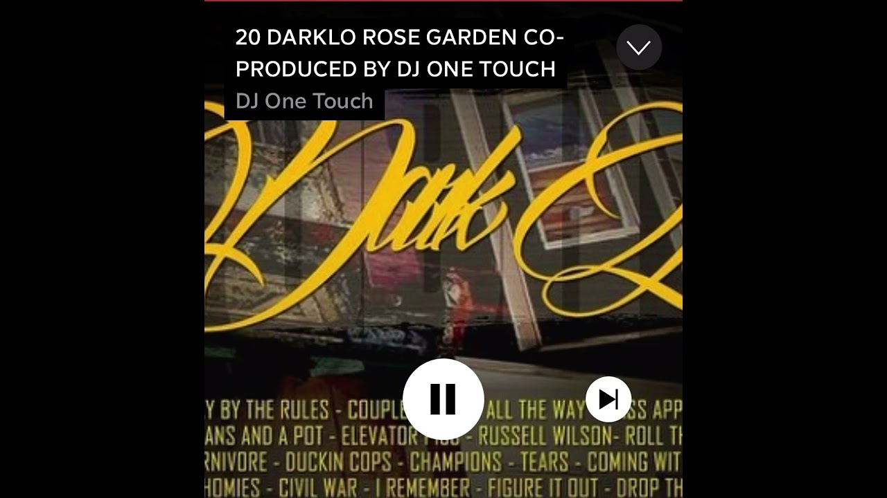 Dark lo - rose garden