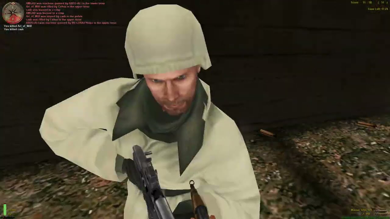 MOHAA 2025 Gameplay     {][ Mauser Power! ][}