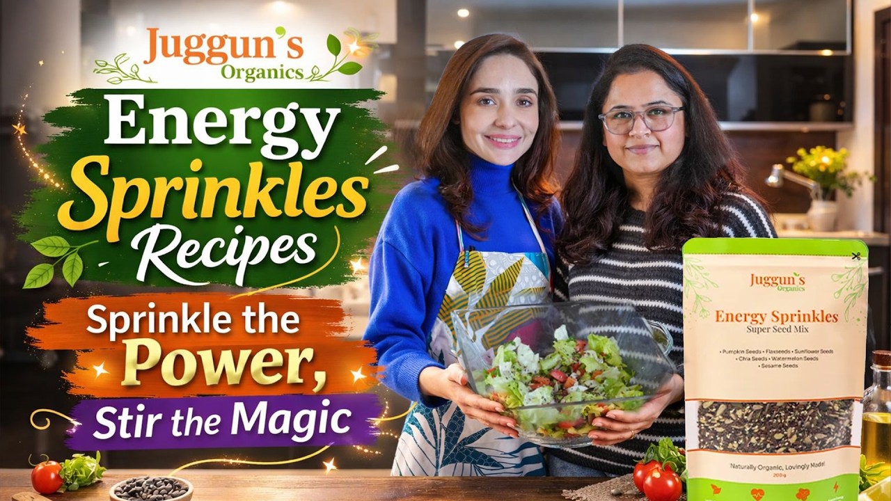 The BEST Healthy Recipes with Juggun Kazim's Energy Sprinkles