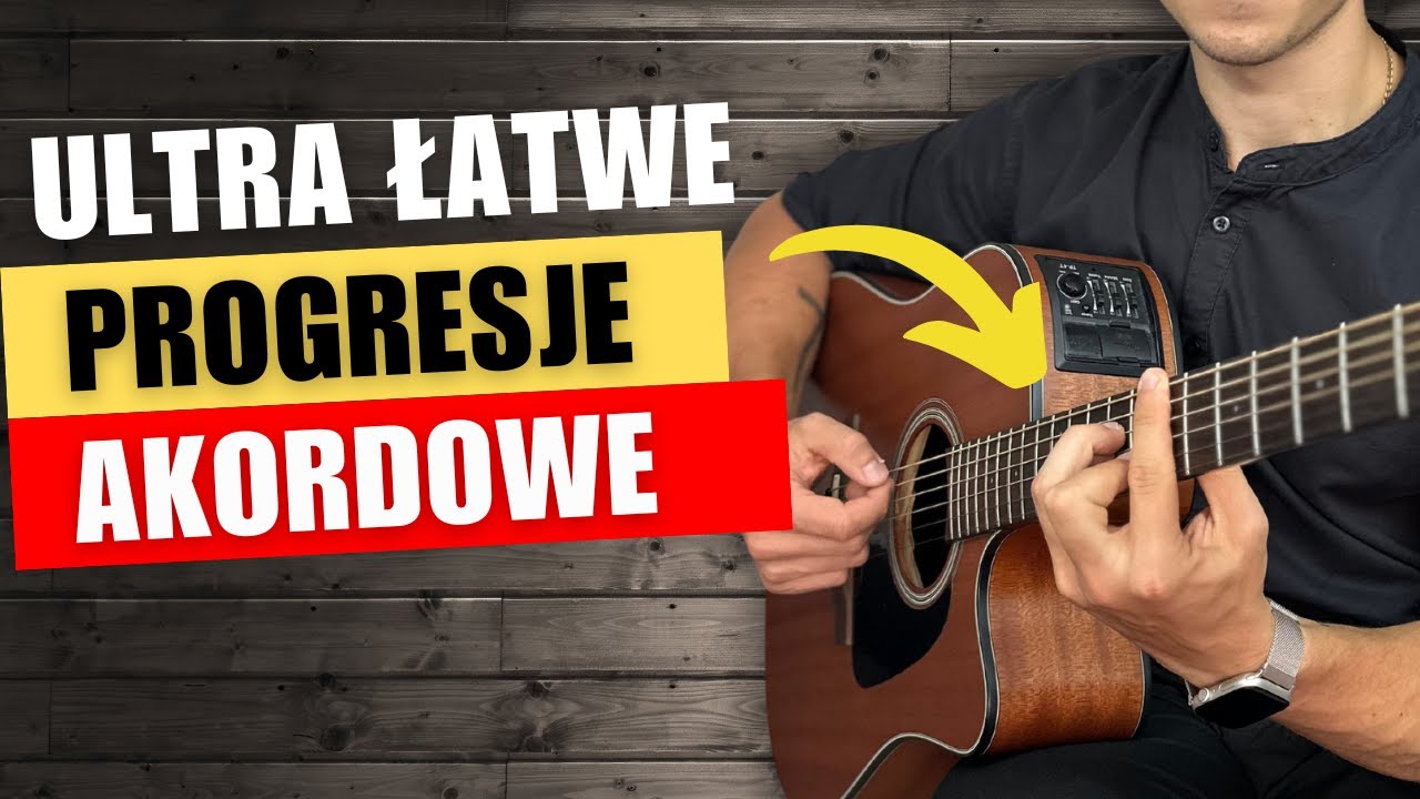 PROGRESJE AKORDOWE DLA POCZĄTKUJĄCYCH | Wskazówki + Ćwiczenia  🎸