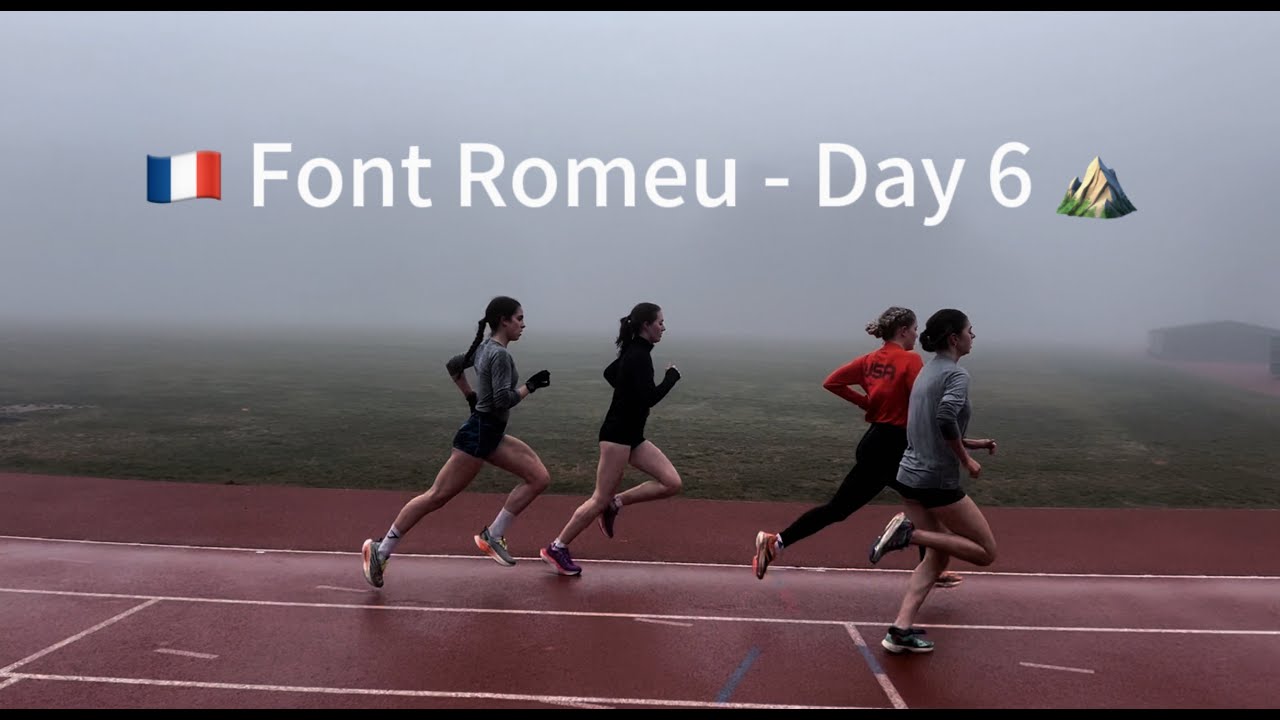 Day 6-  Training in Font Romeu 🇫🇷 First Track Session, gym struggles and snowballs! ❄️