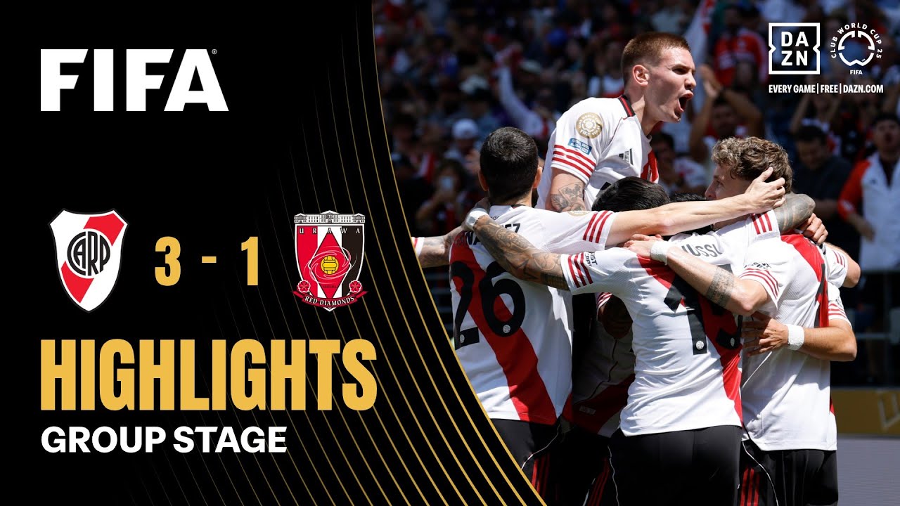 CA River Plate vs Urawa Red Diamonds Highlights | FIFA Club World Cup 2025