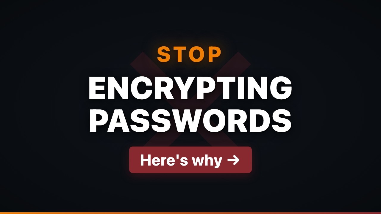 You're Storing Passwords Wrong. Here's The Fix