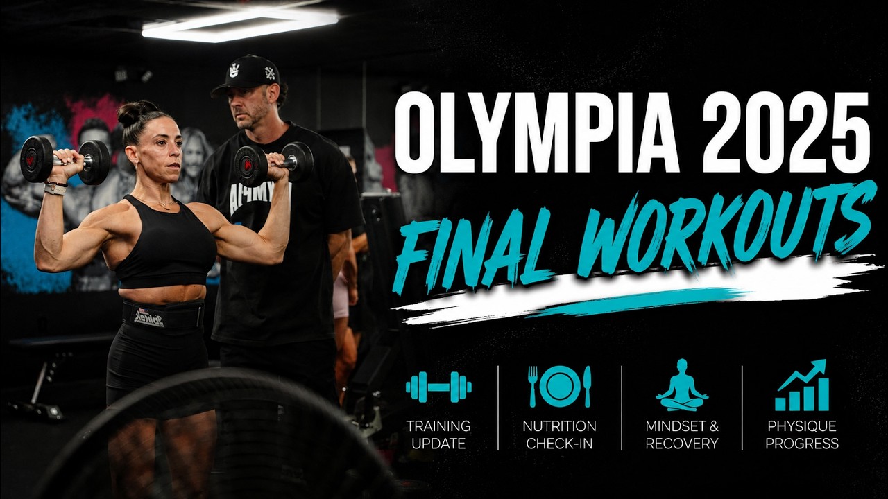 JACLYN BAKER-Final Workouts- of my Olympia 2025 prep, I'm coming for it ALL!