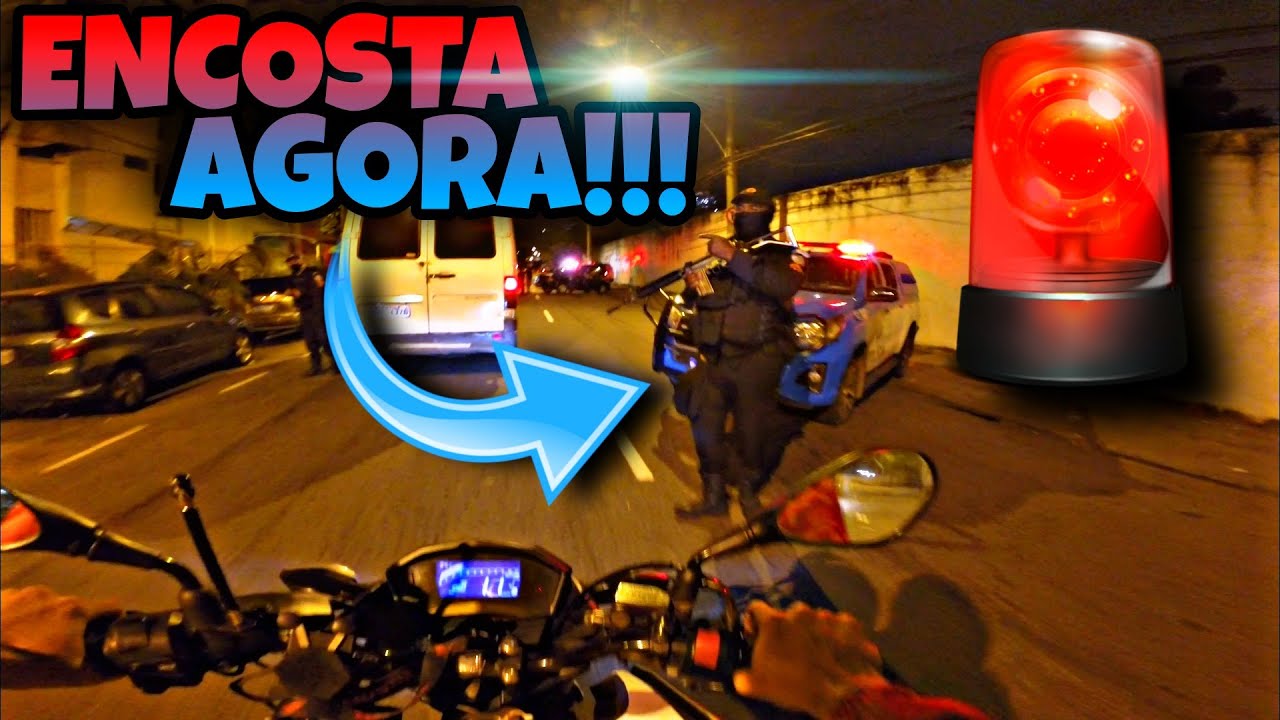 FUI PARADO NA BLITZ! ENQUADRO POLICIAL!