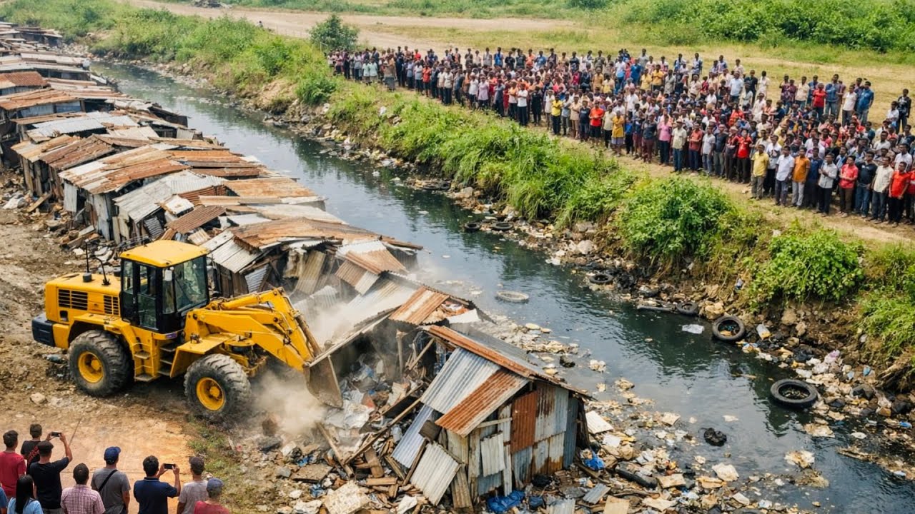 First Start New Perfect Project !! Complete100% Landfill Processby Bulldozer Komat'su &Dump Trucks