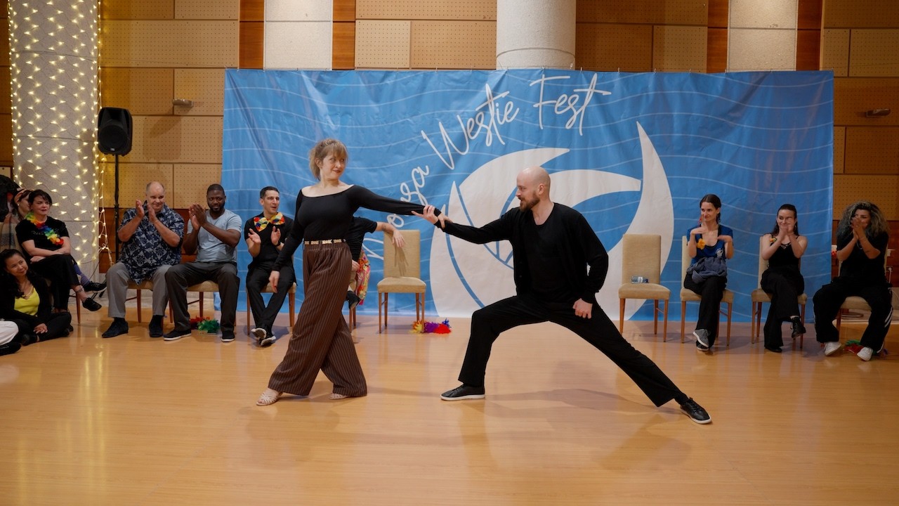 Christian Kaller & Sara Mouchon - Solo / Invitational Jack & Jill / Arousa Westie Fest 2026