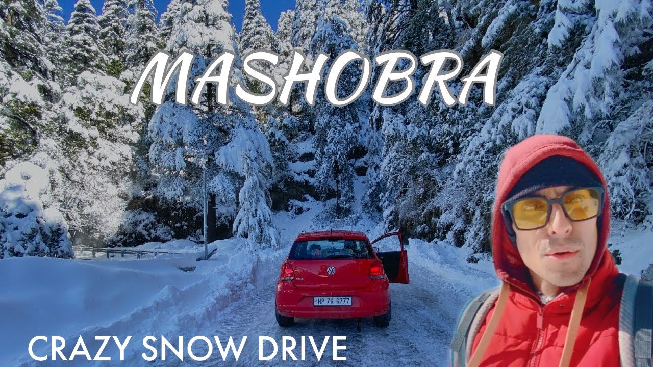 Shimla to Mashobra Season ka sabse Heavy SNOWFALL aur main chala Long Drive par 😲 TALAI BEST SPOT