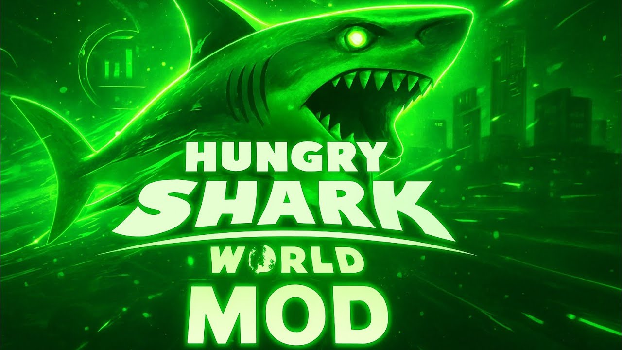 Hungry Shark World 2026 MOD APK 🔥 Todo Ilimitado Dinero, Gemas y Energía – Descarga YA (Android/iOS)