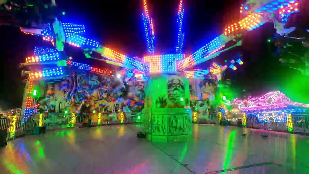 Zeus - Dreamland Amusements (Offride - Night) Charlotte Fair | Non-Copyright
