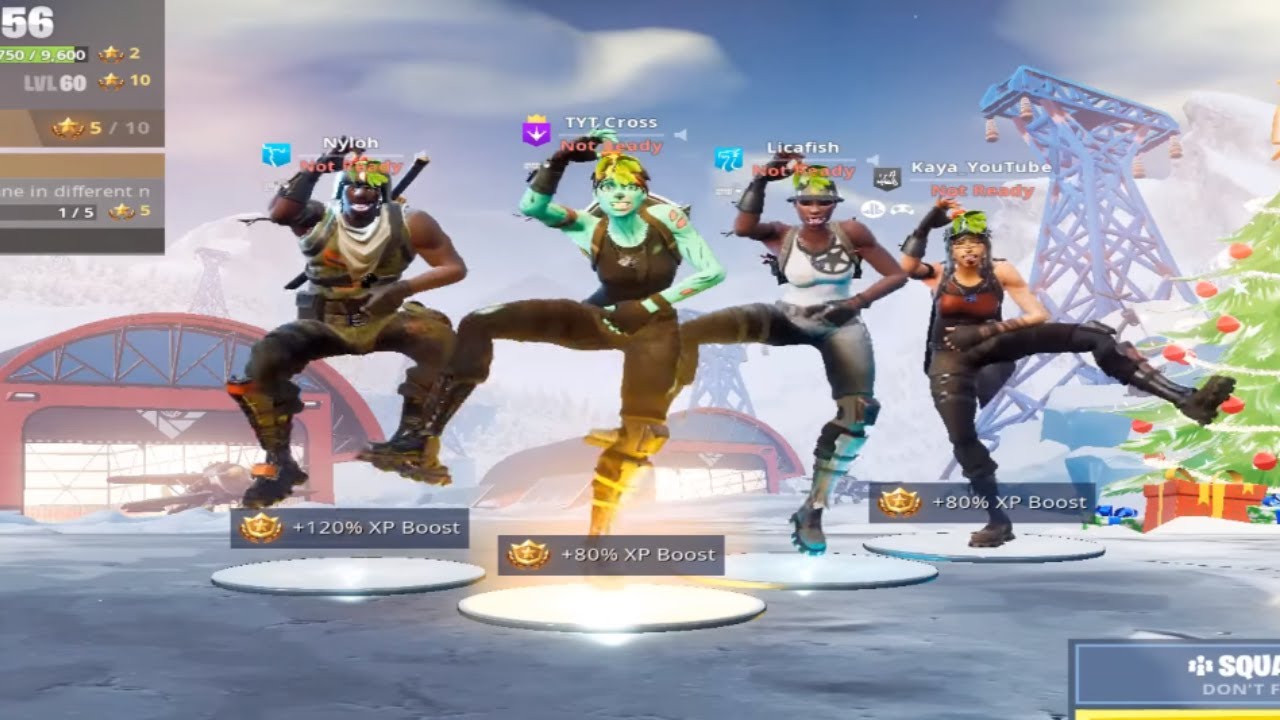 the sweatiest OG TRYHARD Fortnite squad ever.. 😱 (Recon Expert, Aerial Assault Trooper..)