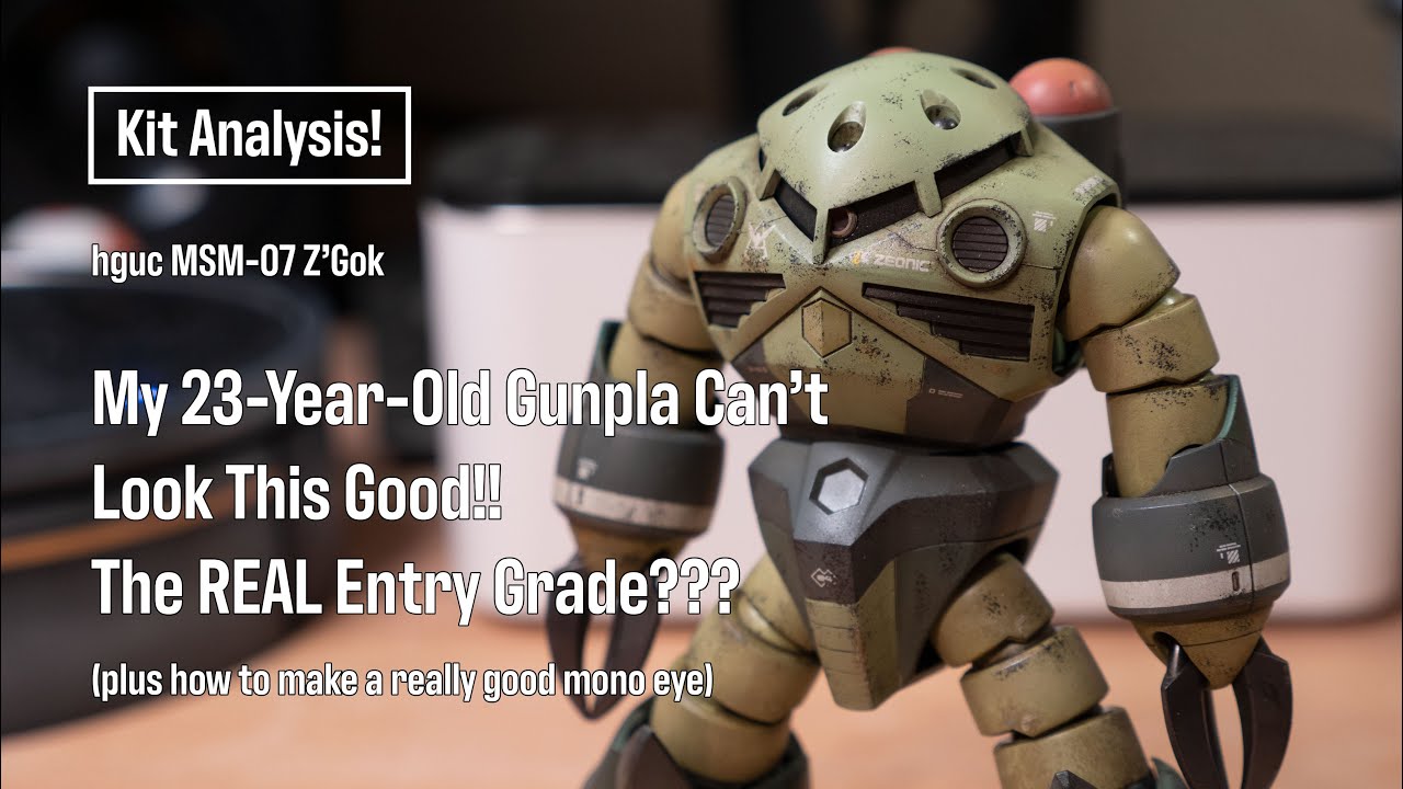 The REAL Entry Grade from the 90s - HGUC Z'Gok | Kit Analysis