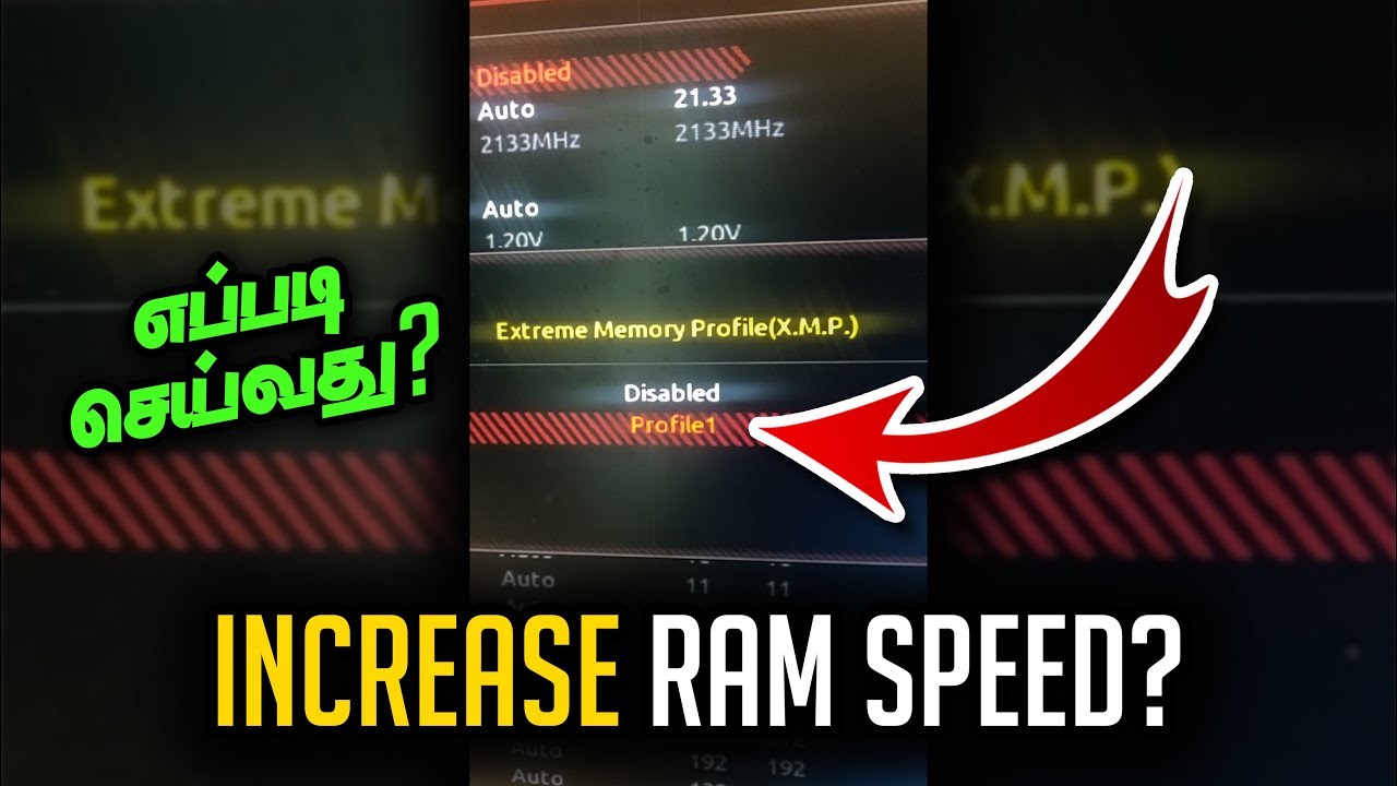 Increase Your PC SPEED! | Ram Speed Increase #a2dpctips