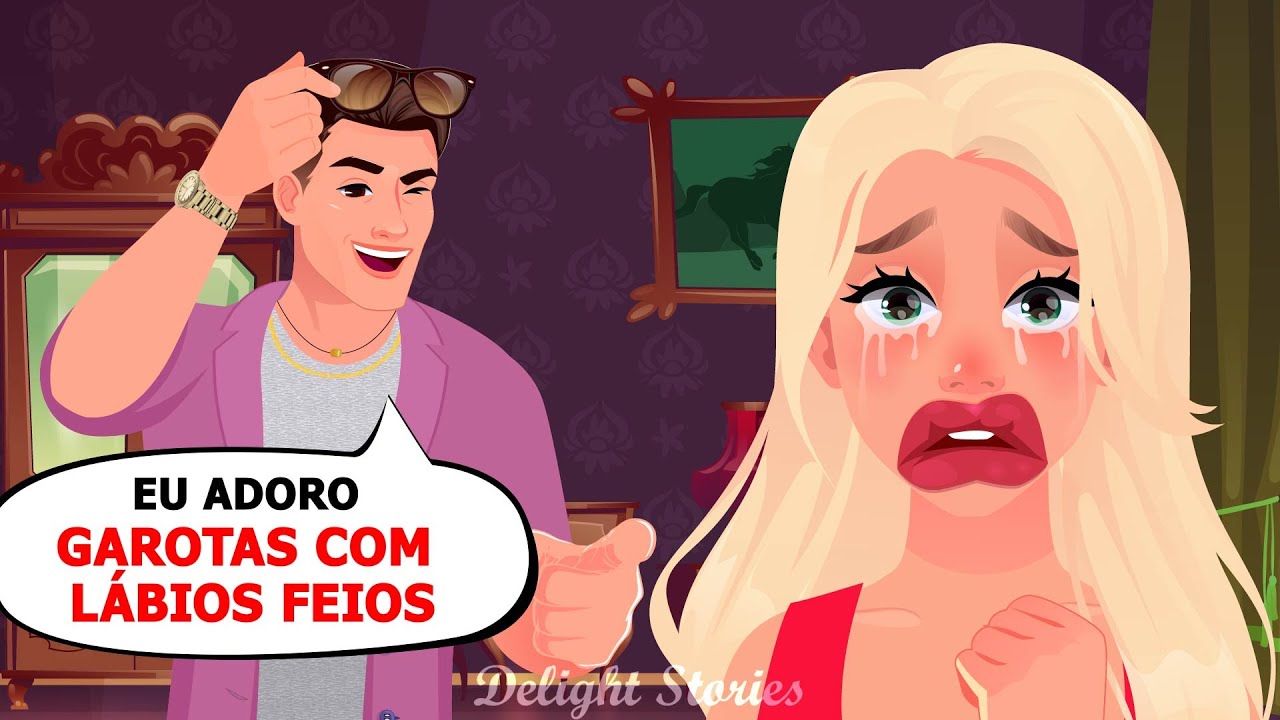 Eu adoro garotas com lábios feios