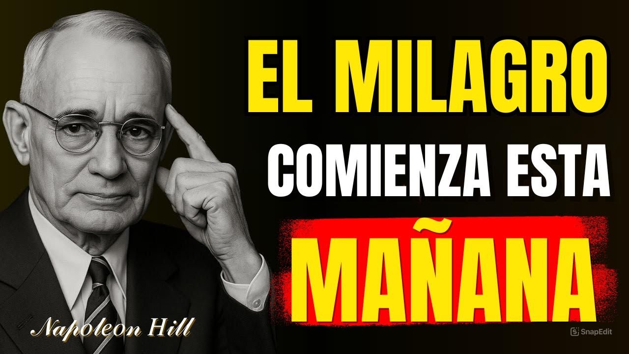 Haz ESTO todas las mañanas y ALINEA tu mente con Dios | Napoleon Hill