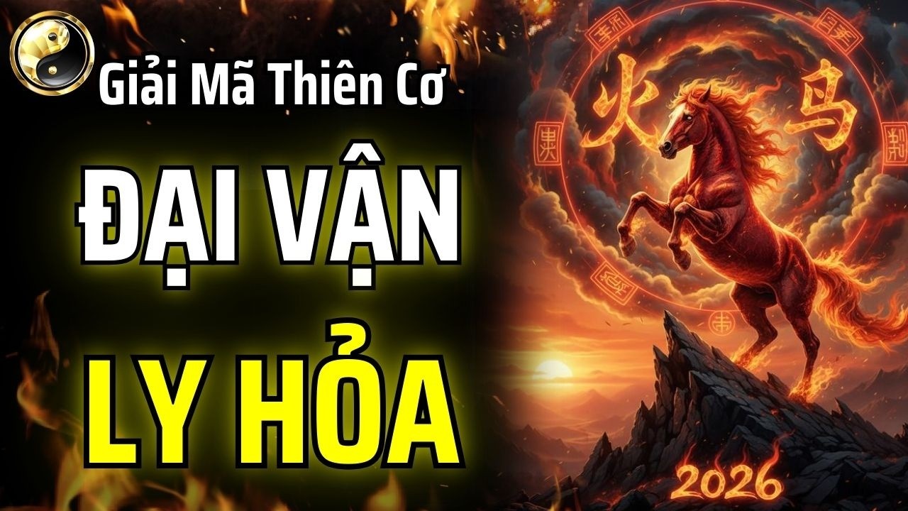 THIÊN CƠ ĐẠI VẬN LY HỎA 2026: 5 NGÀNH CÓ CƠ HỘI LỢI NHUẬN CAO TRONG 20 NĂM TỚI | CỔ NHÂN THUẬT