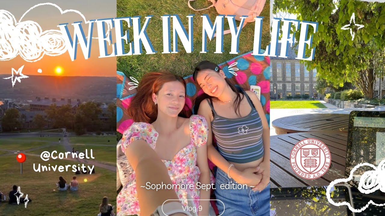 WEEK IN MY LIFE CORNELL VLOG | classes, studying, johnson museum, food & friends | {Sophomore Year}