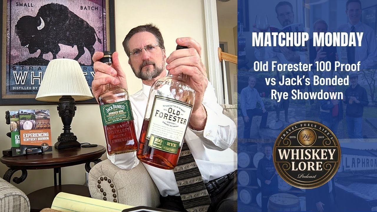 🥃 MATCHUP MONDAY RYE SHOWDOWN: Old Forester 100 Proof Rye vs Jack's 100 Proof Bonded Rye