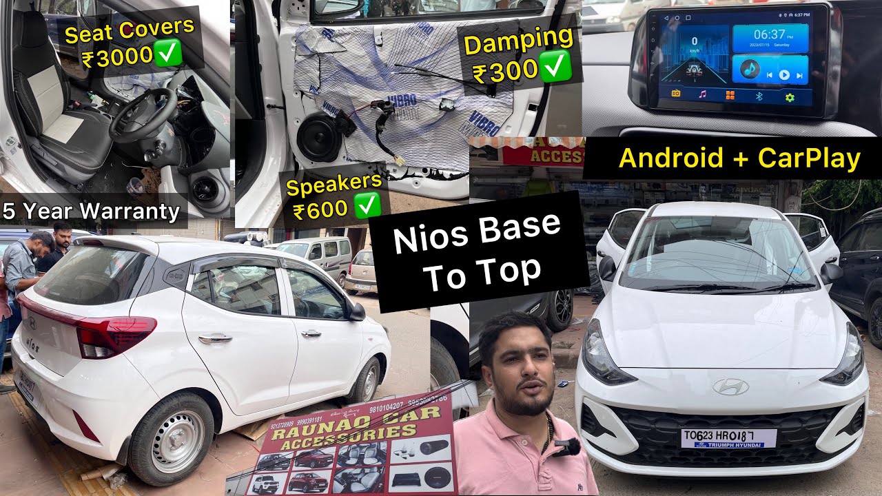 2023 Grand i10 Nios ERA Base Model Modification 🔥 Nios Modified 🔥 Vahan Modification